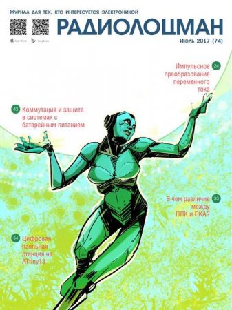 Обложка к Радиолоцман №7 (июль 2017)