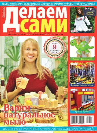 Обложка к Делаем сами №21 Толока (октябрь 2017)