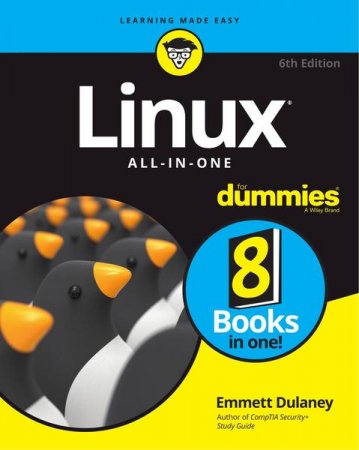 Обложка к Emmett Dulaney. Linux All-In-One For Dummies